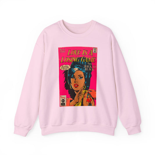 Love Is A Losing Game - Unisex Heavy Blendâ„¢ Crewneck Sweatshirt