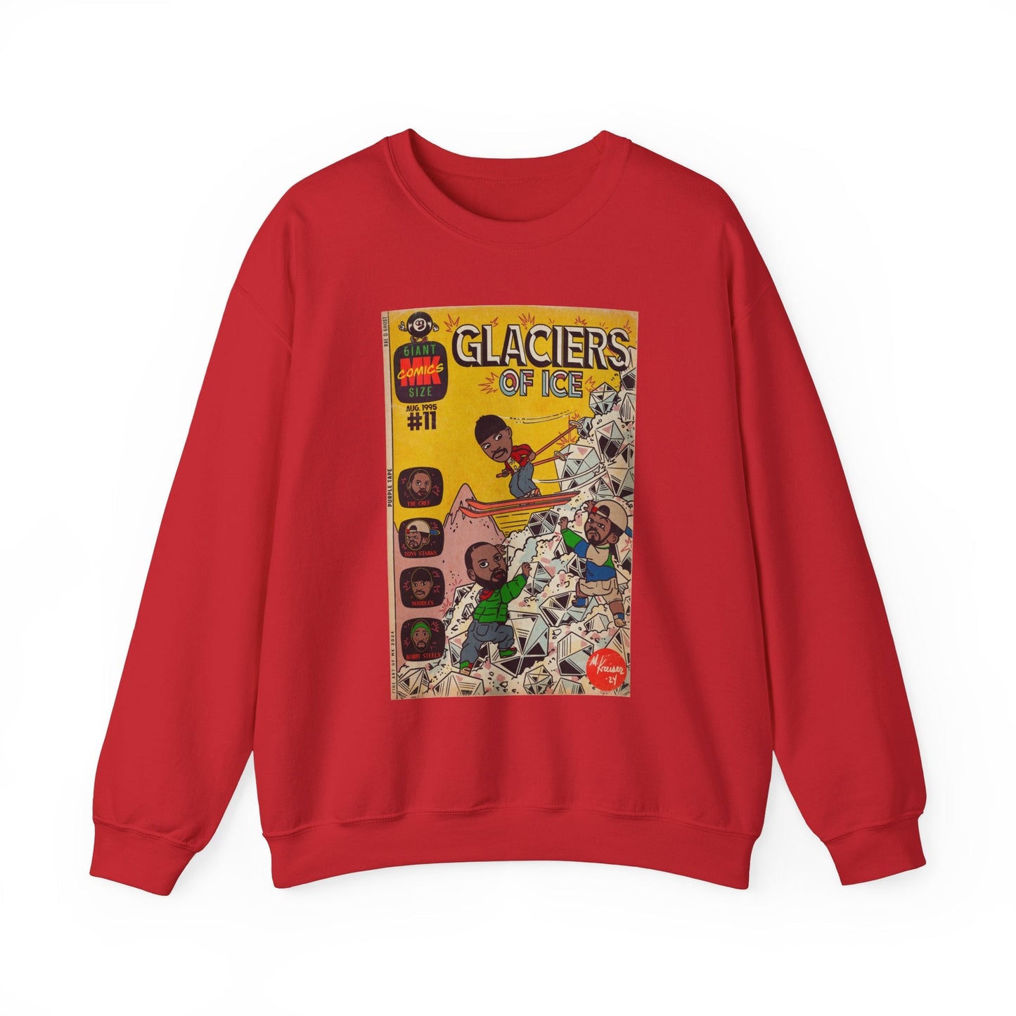 Glaciers of Ice - Unisex Heavy Blendâ„¢ Crewneck Sweatshirt