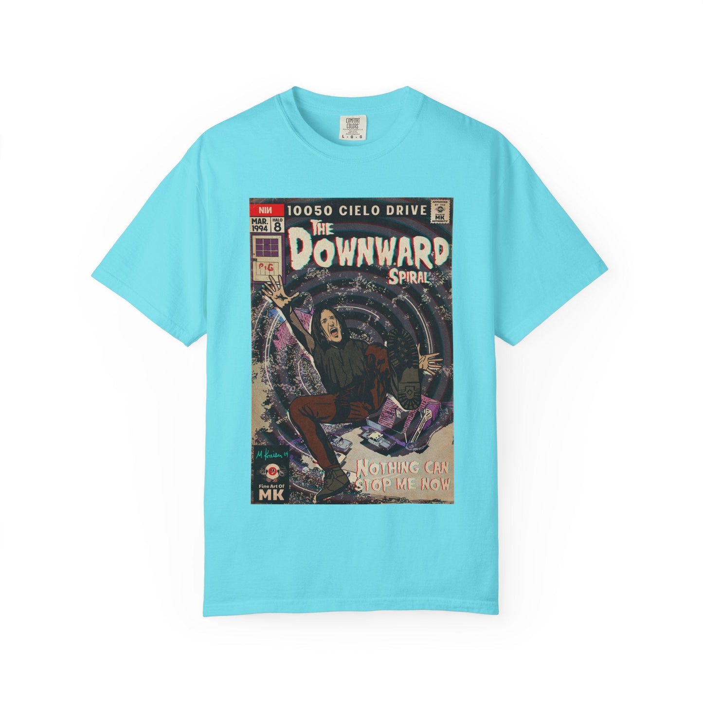 The Downward Spiral - Unisex Comfort Colors T-shirt