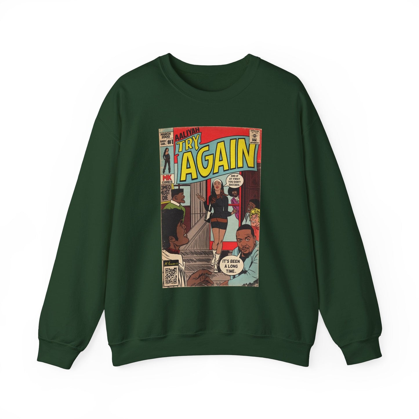Try Again - Unisex Heavy Blendâ„¢ Crewneck Sweatshirt