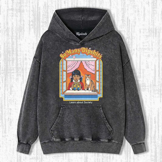 THEY'RE ABSOLUTELY EVERYWHERE KITTY! HOODIE - clothing by TeeHivey.com