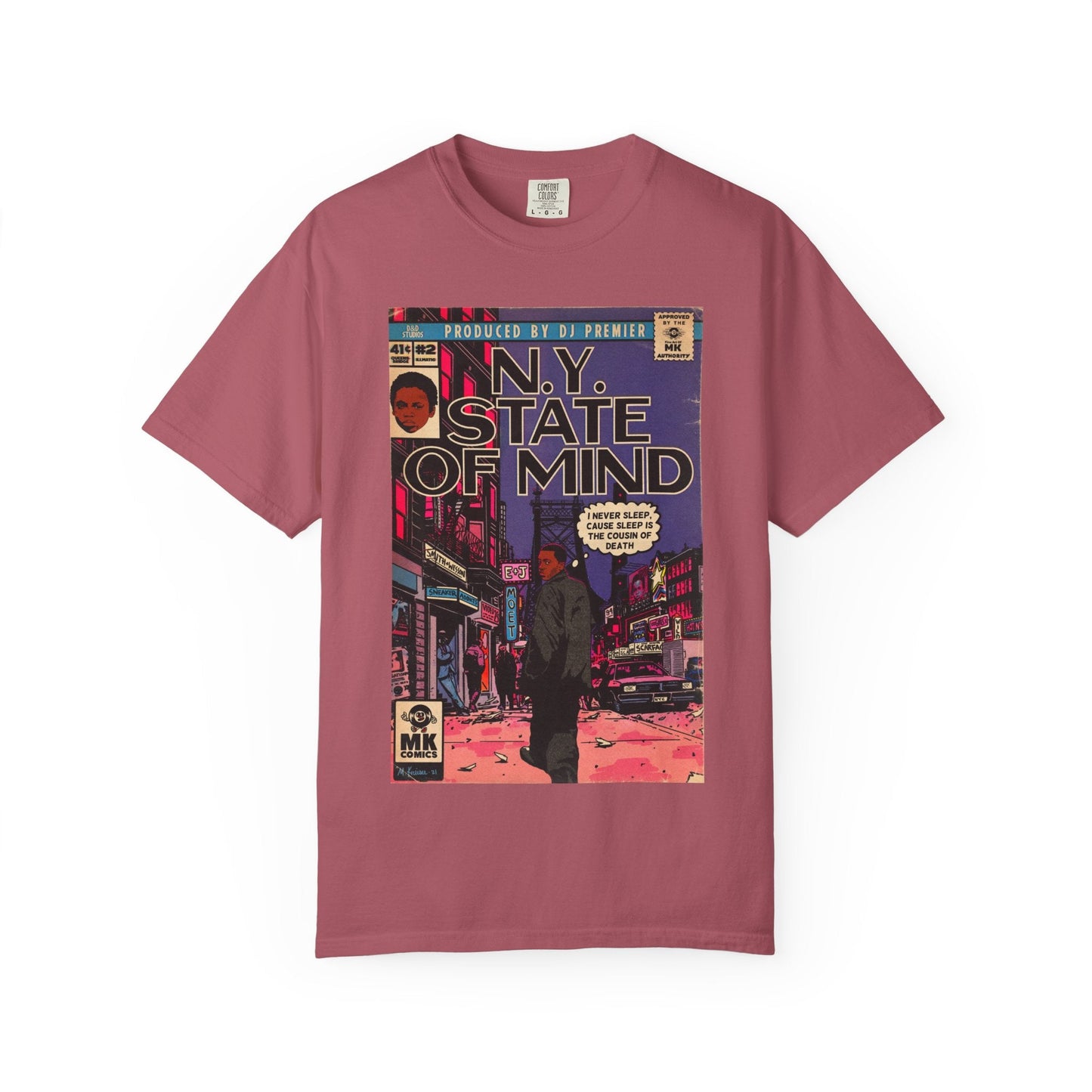 NY State of Mind - Unisex Comfort Colors T-shirt
