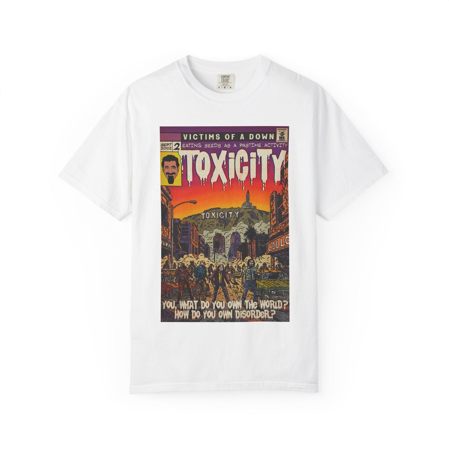 Toxicity - Unisex Comfort Colors T-shirt
