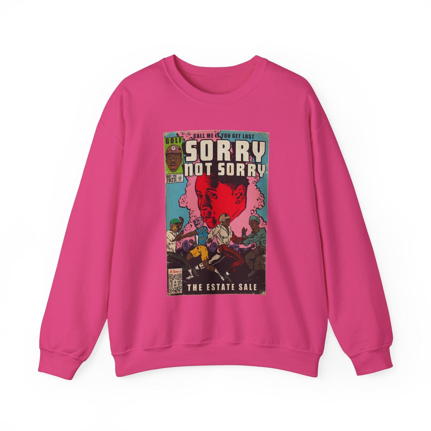 Tyler - Sorry Not Sorry - Unisex Heavy Blendâ„¢ Crewneck Sweatshirt