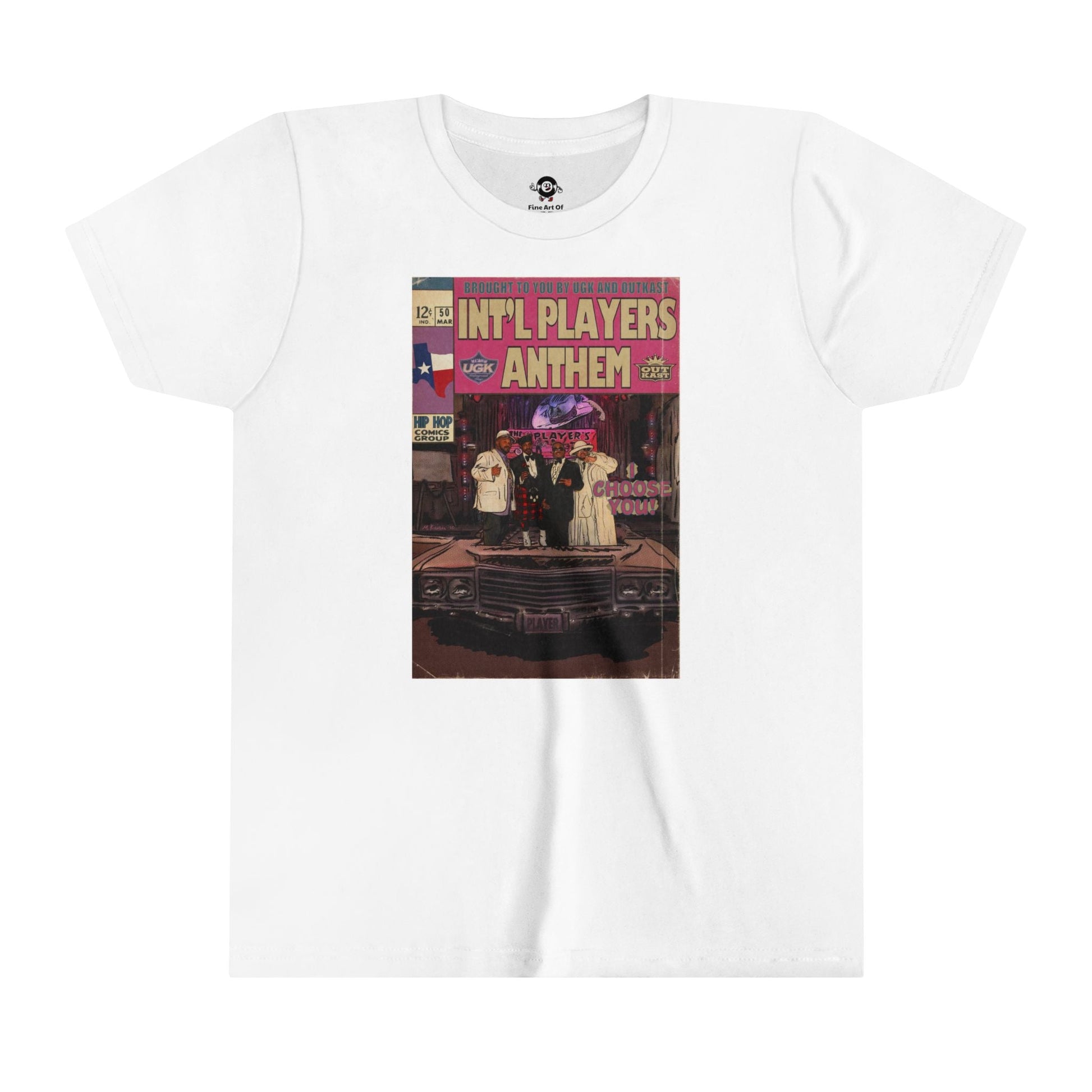 KIDS - Intâ€™l Players Anthem - Youth Short Sleeve Tee - clothing by TeeHivey.com (Image 3)