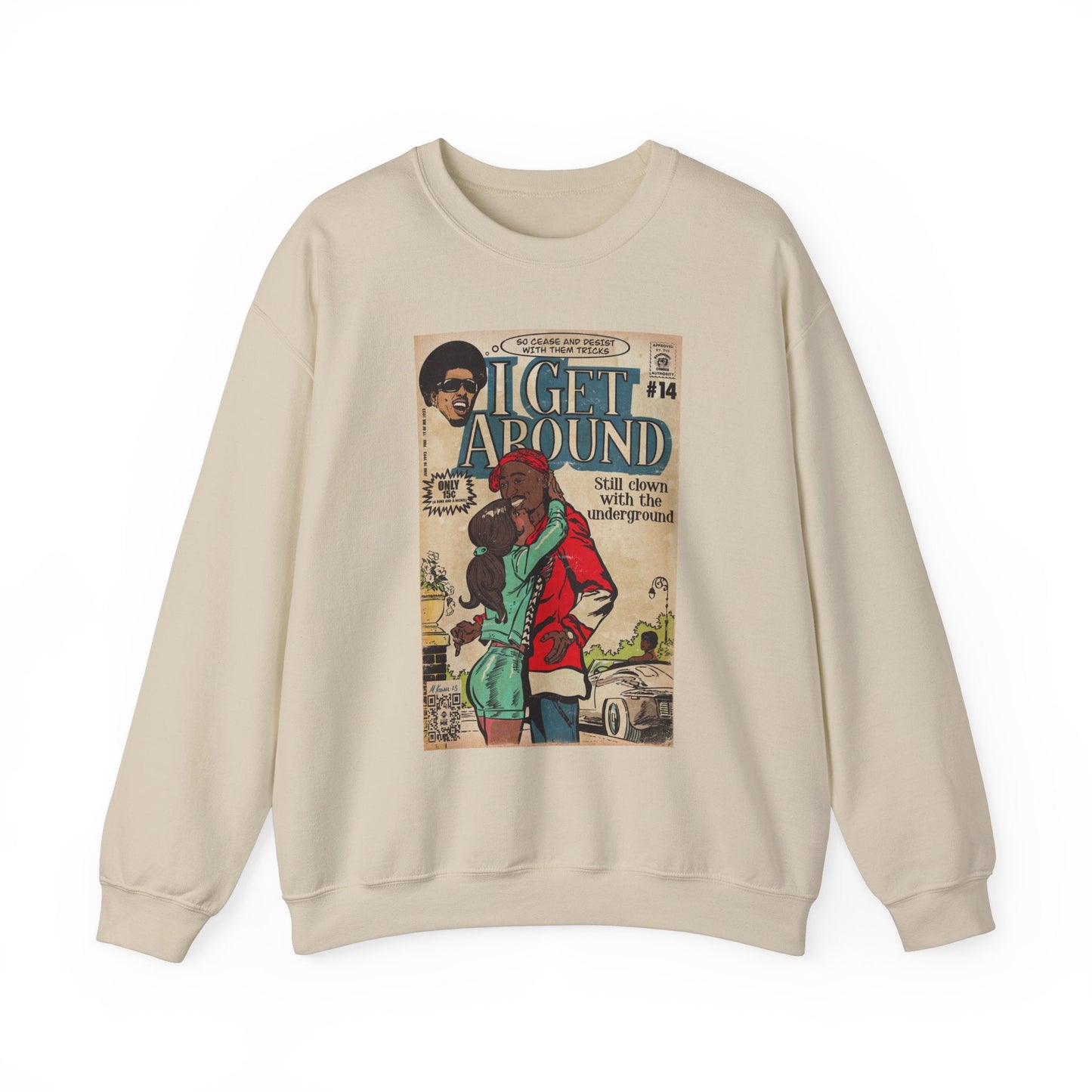 I Get Around - Unisex Heavy Blendâ„¢ Crewneck Sweatshirt