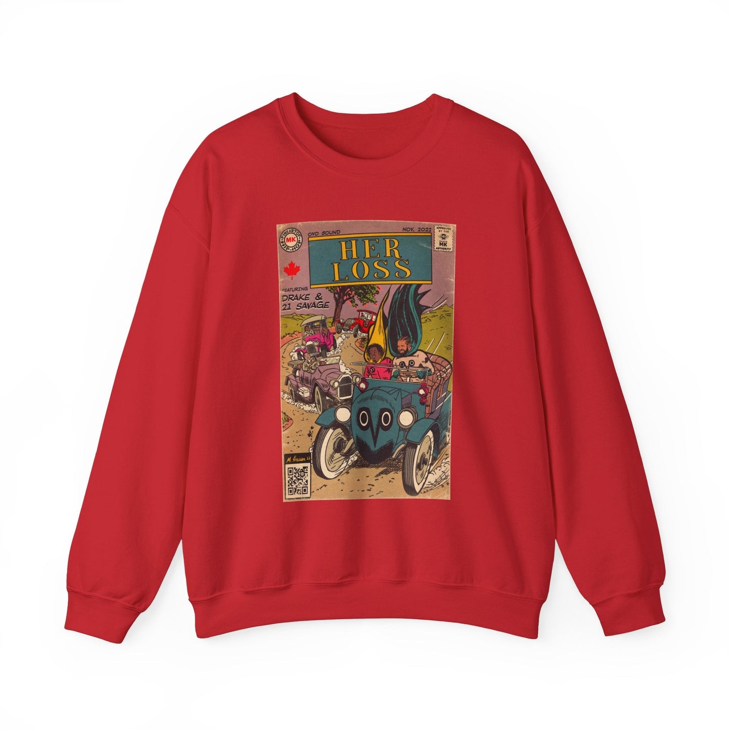 Her Loss - Unisex Heavy Blendâ„¢ Crewneck Sweatshirt