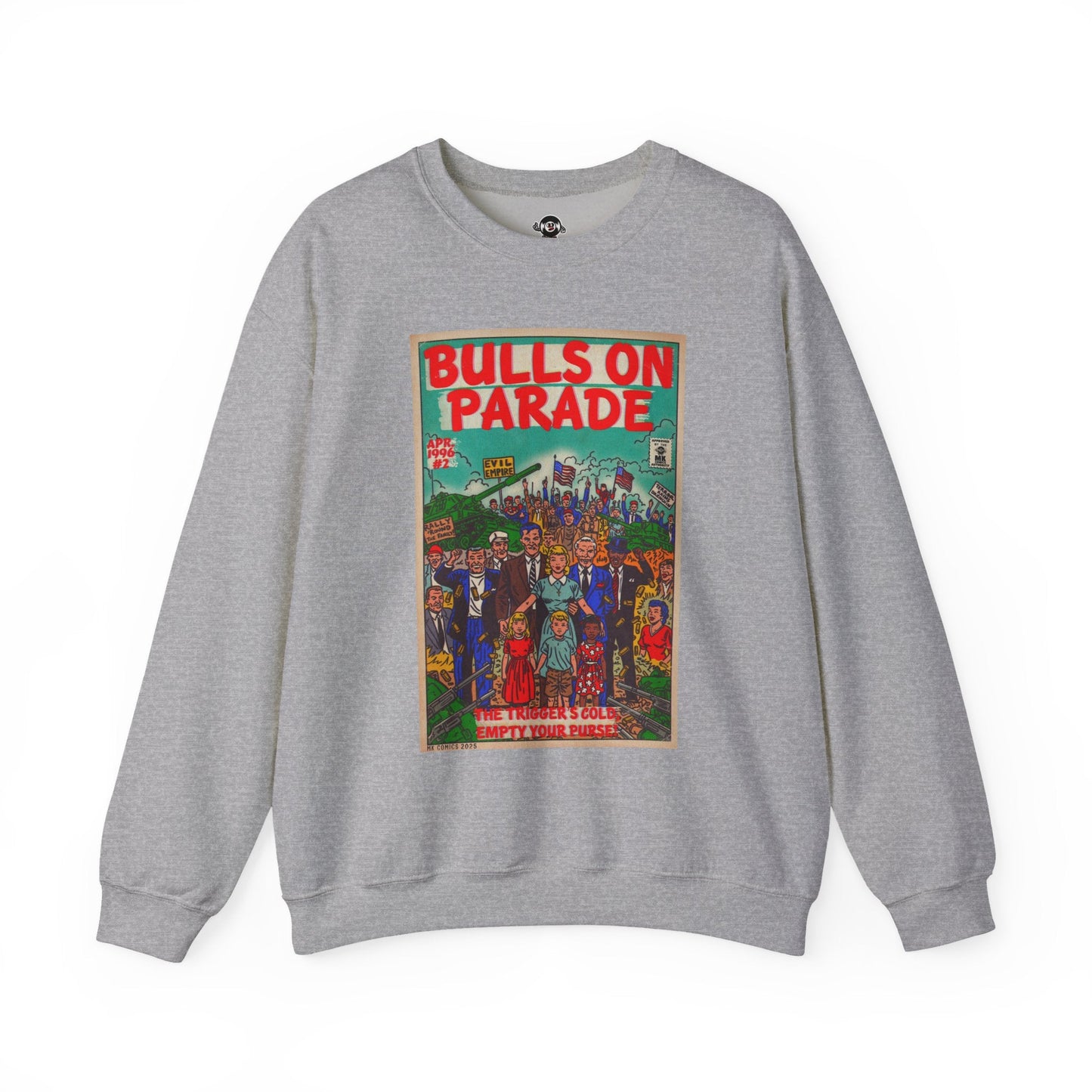 Bulls Parade - Unisex Heavy Blendâ„¢ Crewneck Sweatshirt