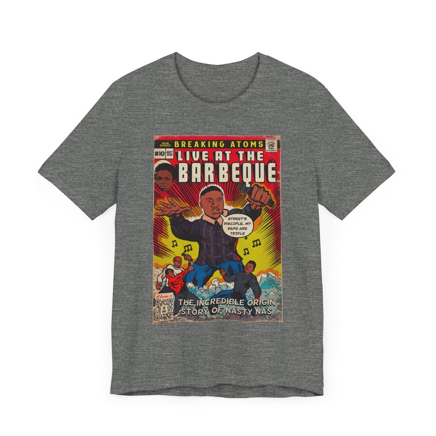 Live at the Barbeque - Unisex Jersey Short Sleeve Tee
