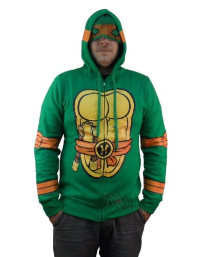 Teenage Mutant Ninja Turtles Michelangelo Costume Zip Up Hoodie