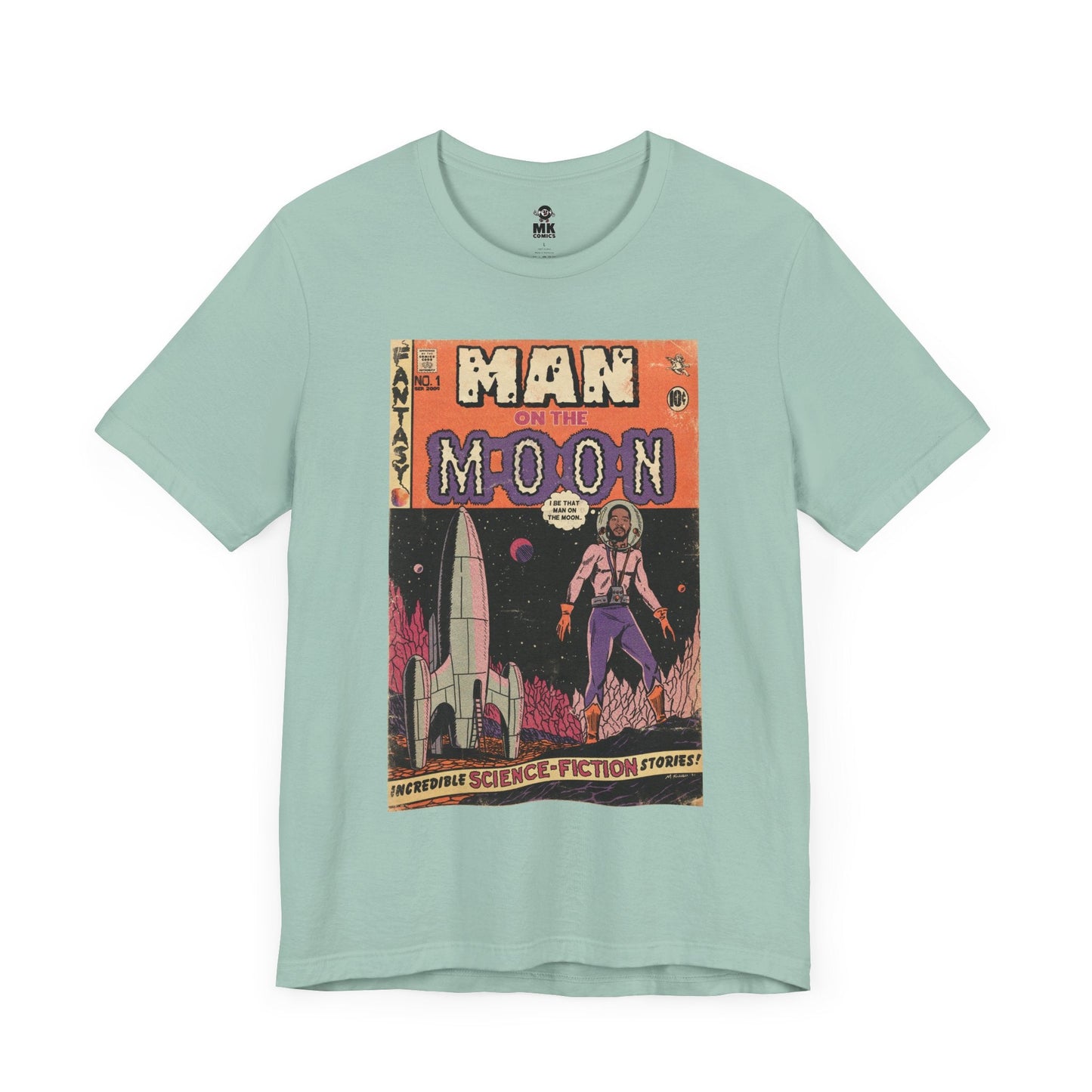 Man On The Moon - Unisex Jersey T-Shirt