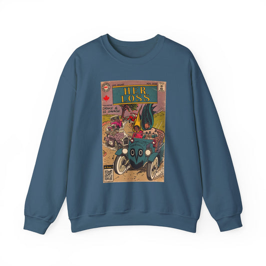 Her Loss - Unisex Heavy Blendâ„¢ Crewneck Sweatshirt