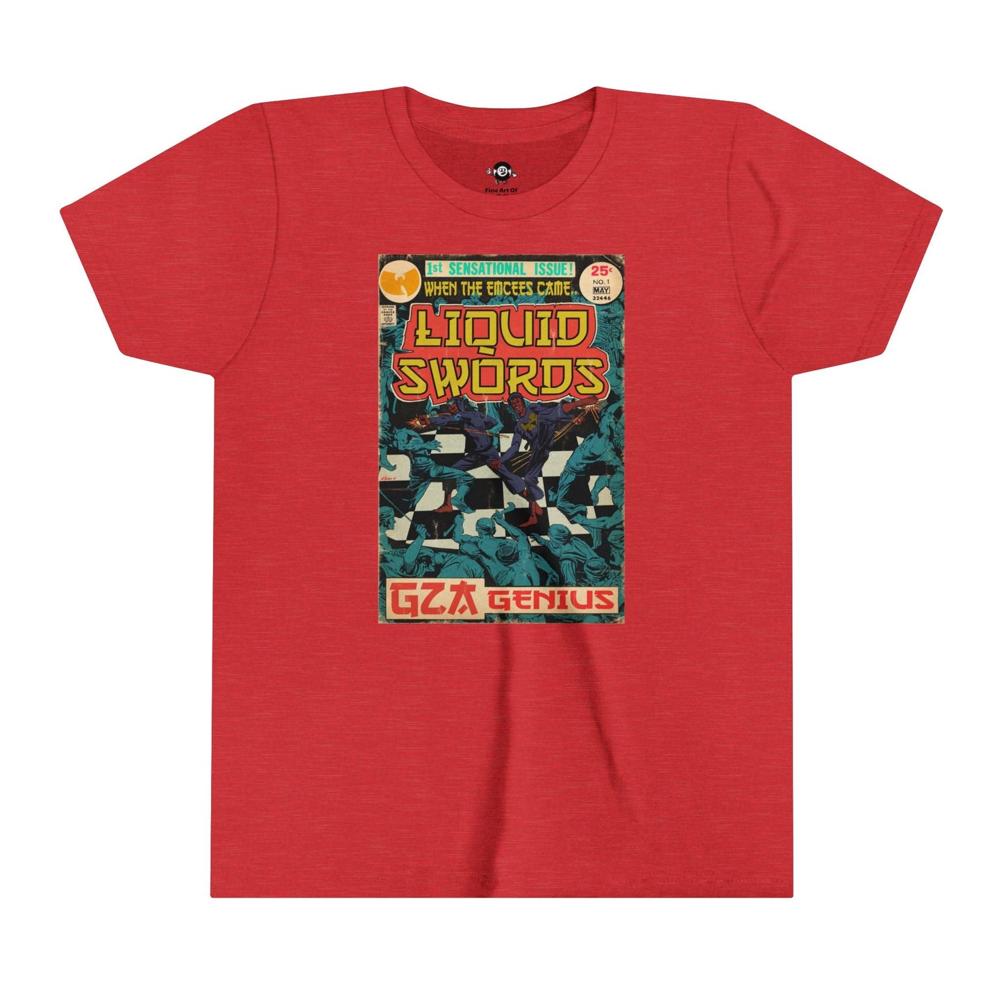 KIDS - Liquid Swords - Youth Short Sleeve Tee - clothing by TeeHivey.com (Image 4)