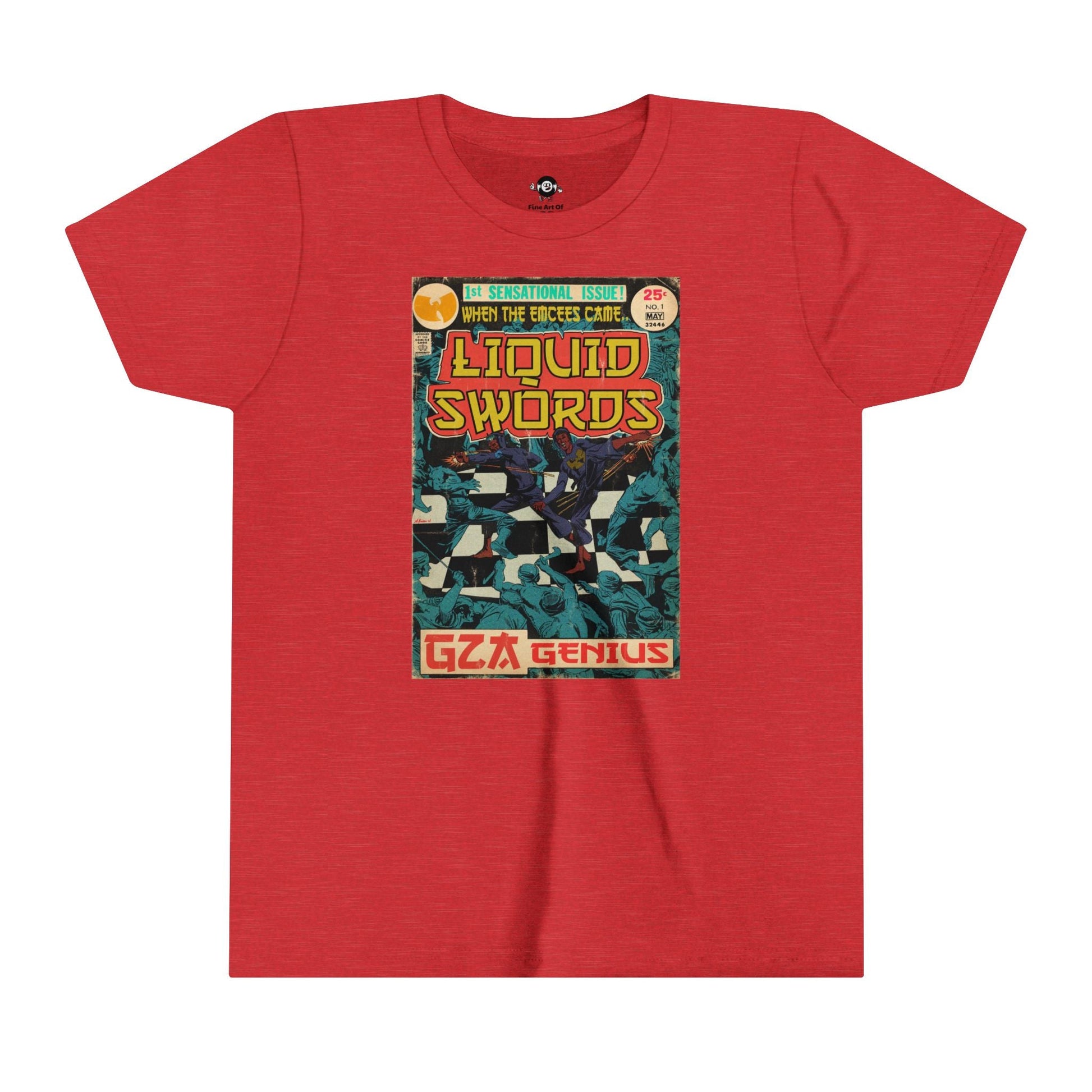 KIDS - Liquid Swords - Youth Short Sleeve Tee - clothing by TeeHivey.com (Image 4)