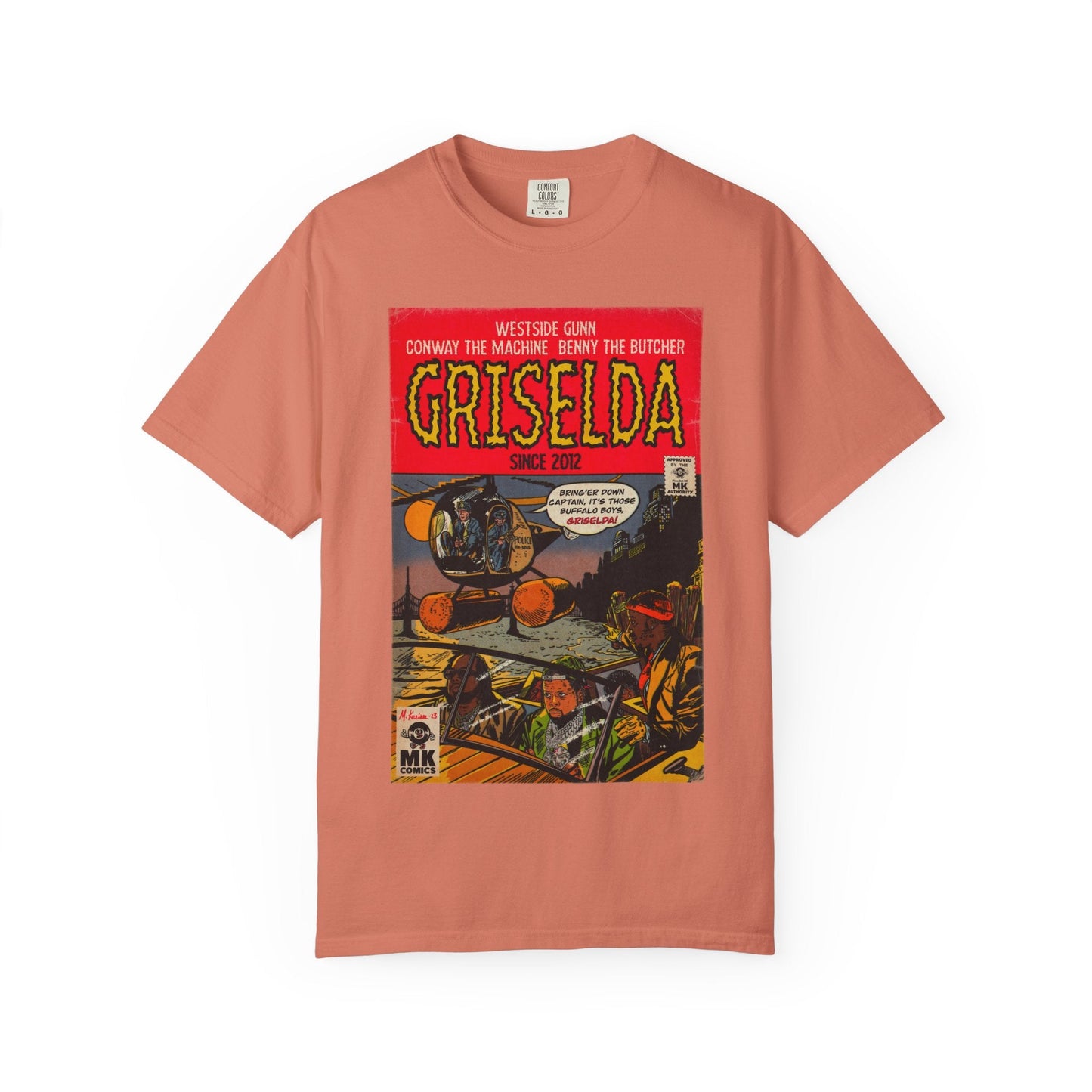 Griselda - Comic Book Art - Unisex Garment-Dyed T-shirt