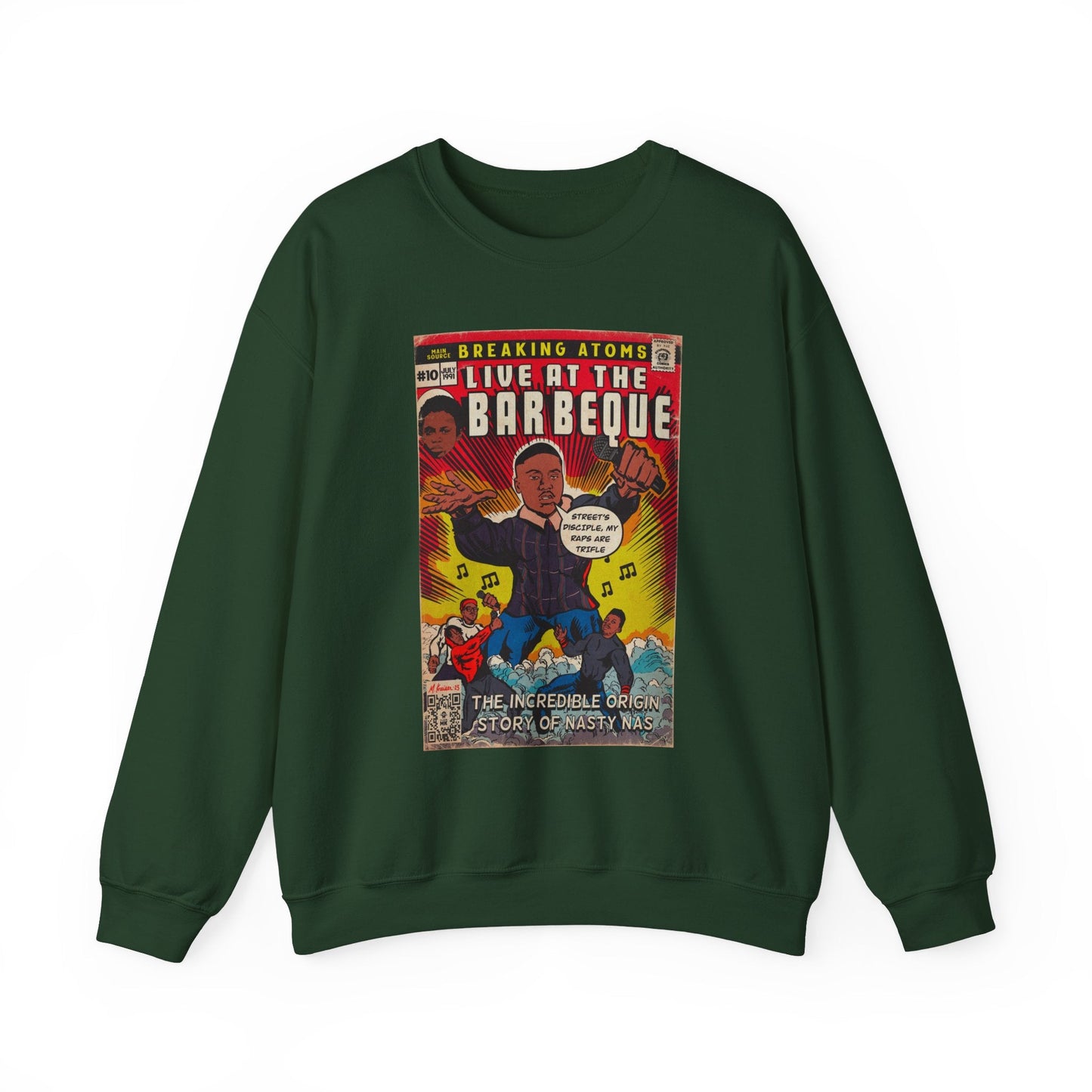 Live at the Barbeque - Unisex Heavy Blendâ„¢ Crewneck Sweatshirt
