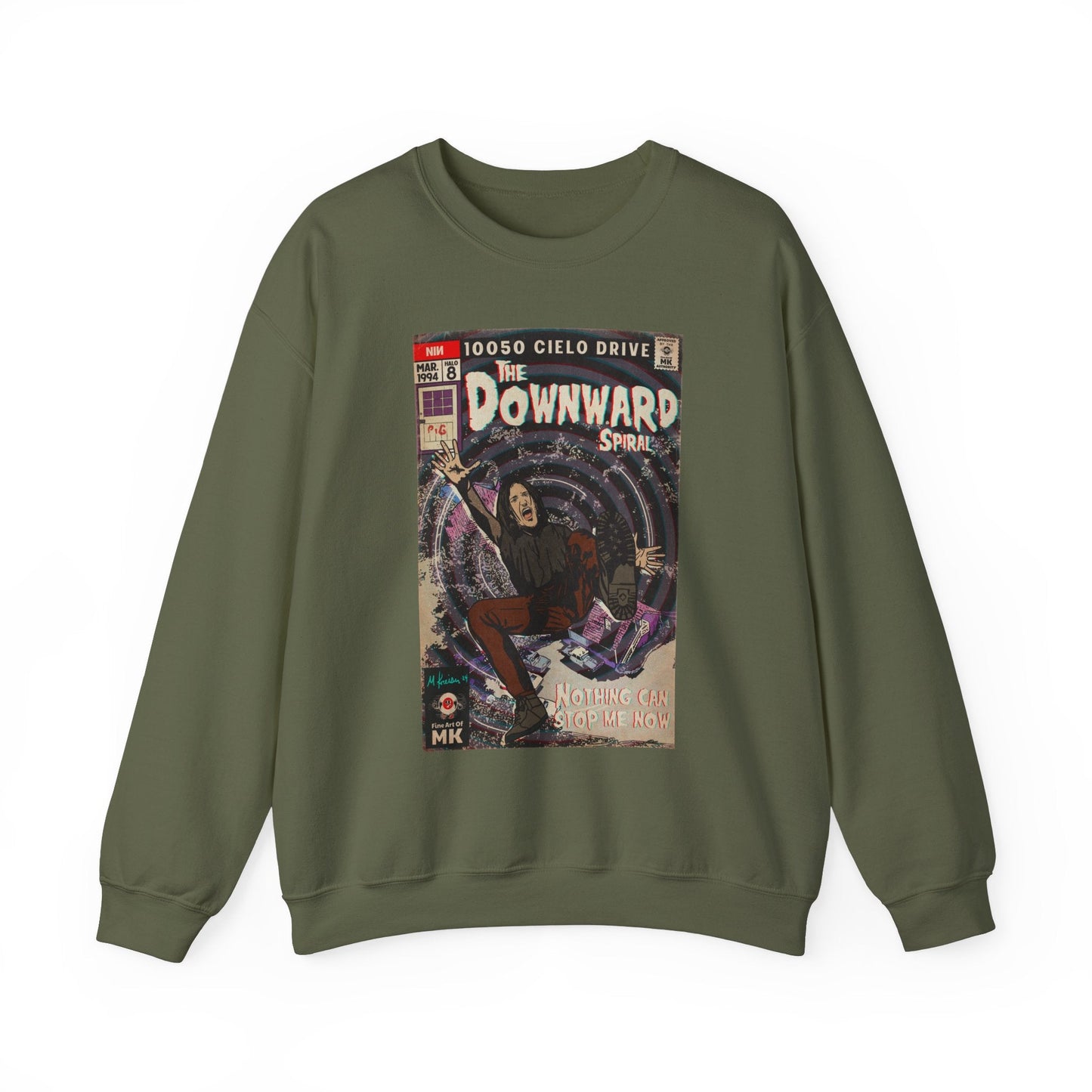 The Downward Spiral - Unisex Heavy Blendâ„¢ Crewneck Sweatshirt
