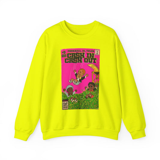 Cash In Cash Out - Unisex Heavy Blendâ„¢ Crewneck Sweatshirt