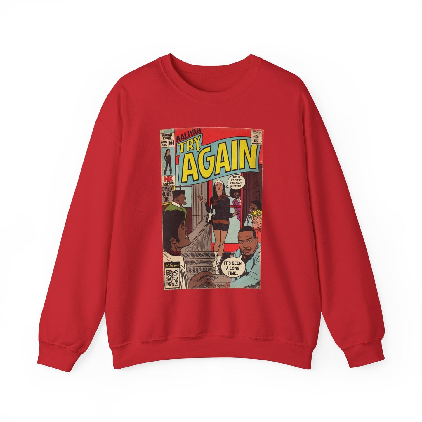 Try Again - Unisex Heavy Blendâ„¢ Crewneck Sweatshirt