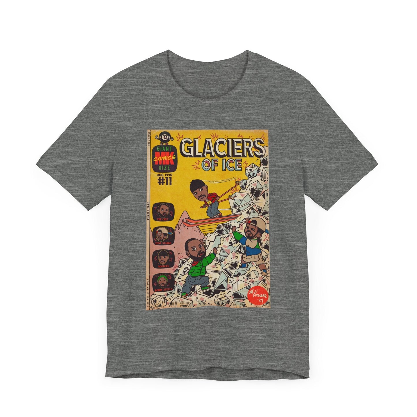 Glaciers of Ice - Unisex Jersey Short Sleeve Tee