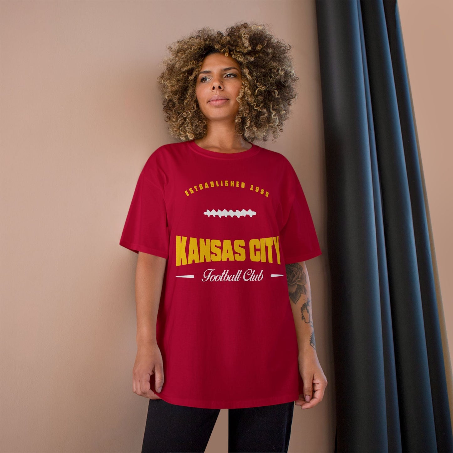 Retro Kansas City Football Fan Graphic Tee