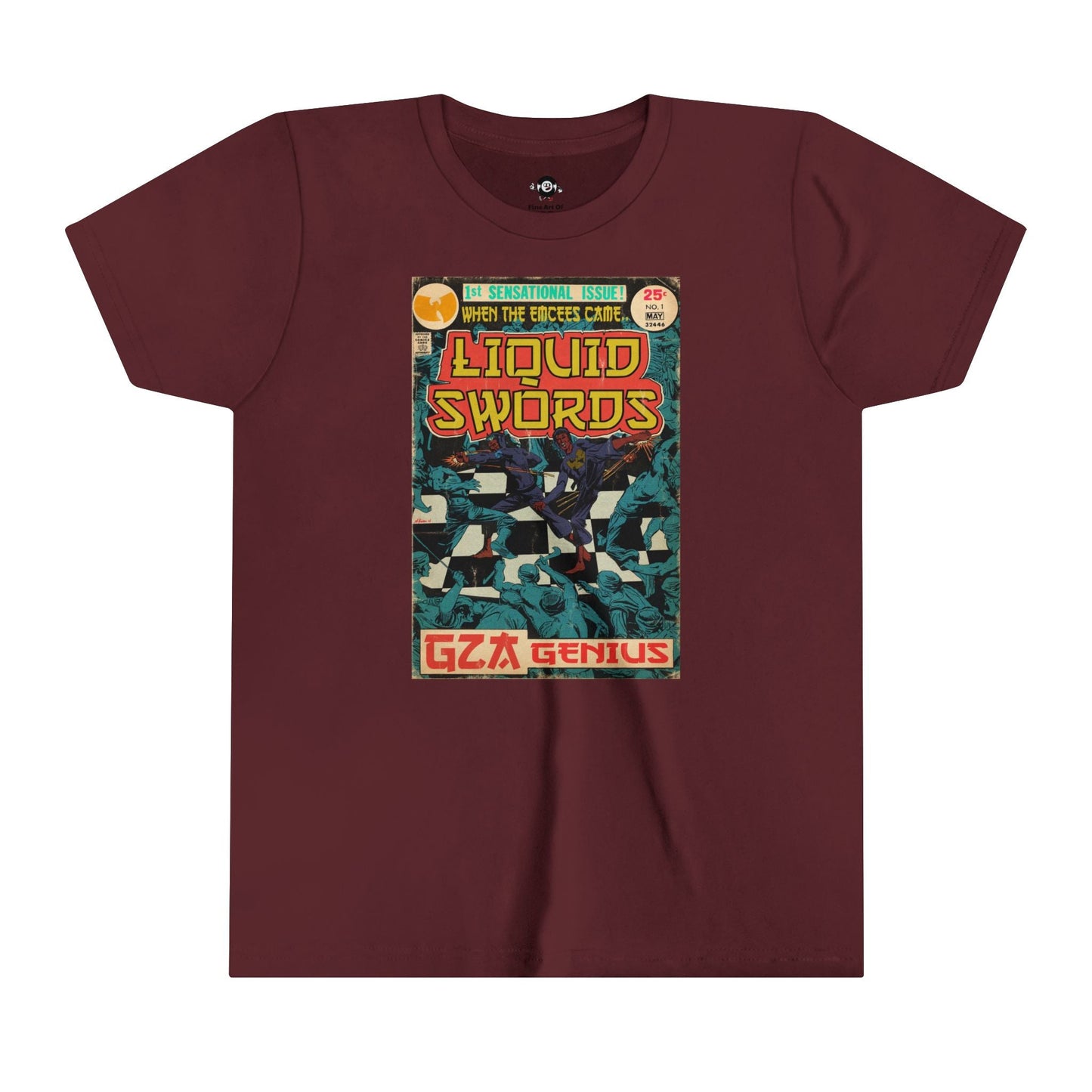 KIDS - Liquid Swords - Youth Short Sleeve Tee - clothing by TeeHivey.com (Image 5)