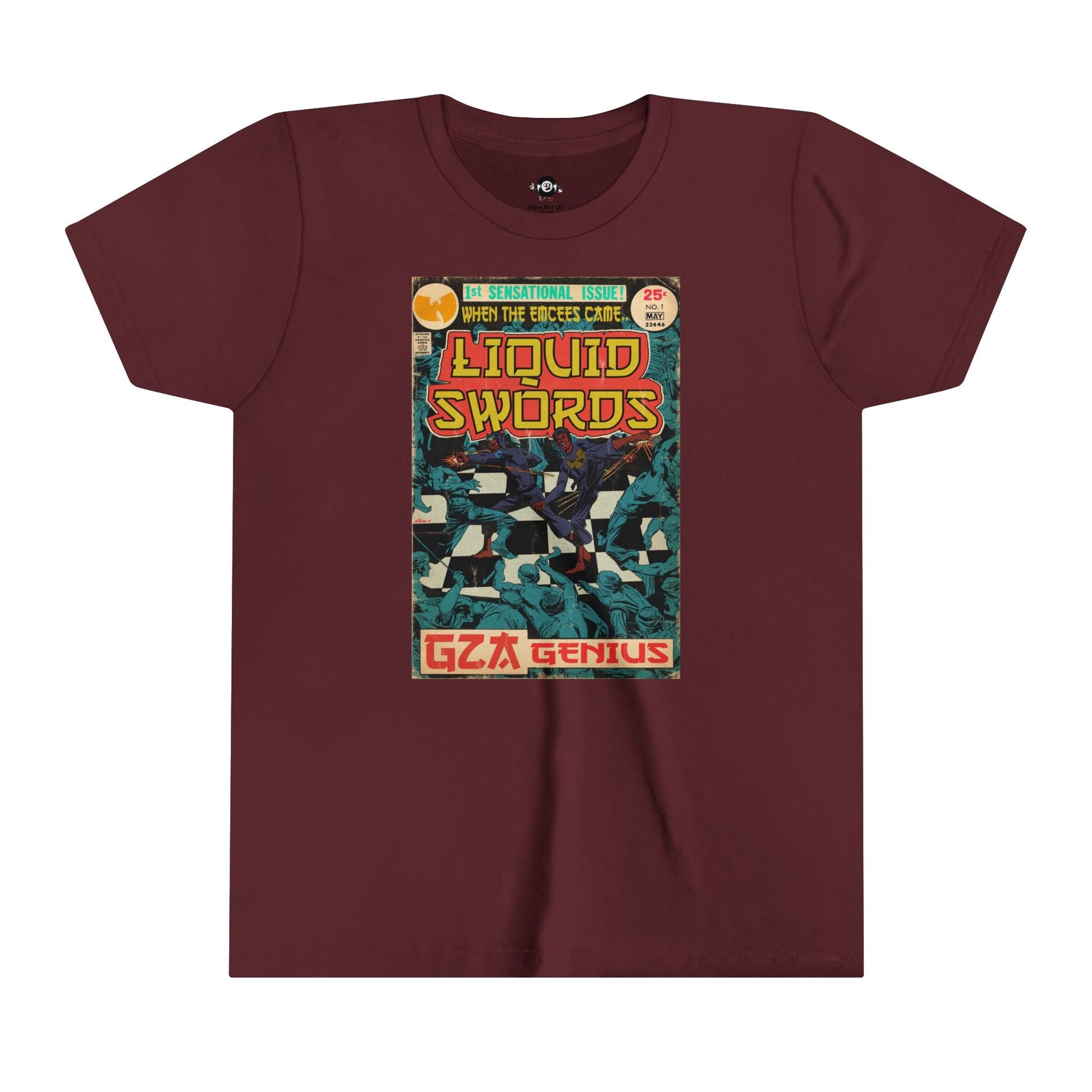 KIDS - Liquid Swords - Youth Short Sleeve Tee - clothing by TeeHivey.com (Image 5)
