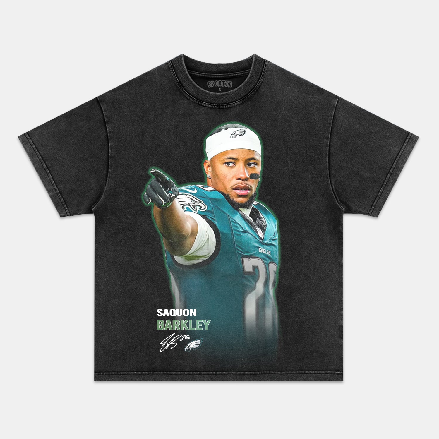 SAQUON BARKLEY 11.28 2.0 TEE Style001 - clothing by TeeHivey.com (Image 2)
