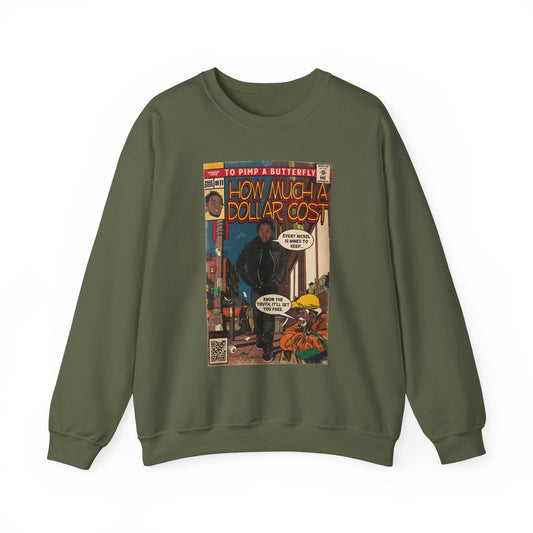 How Much A Dollar Cost- Unisex Heavy Blendâ„¢ Crewneck Sweatshirt