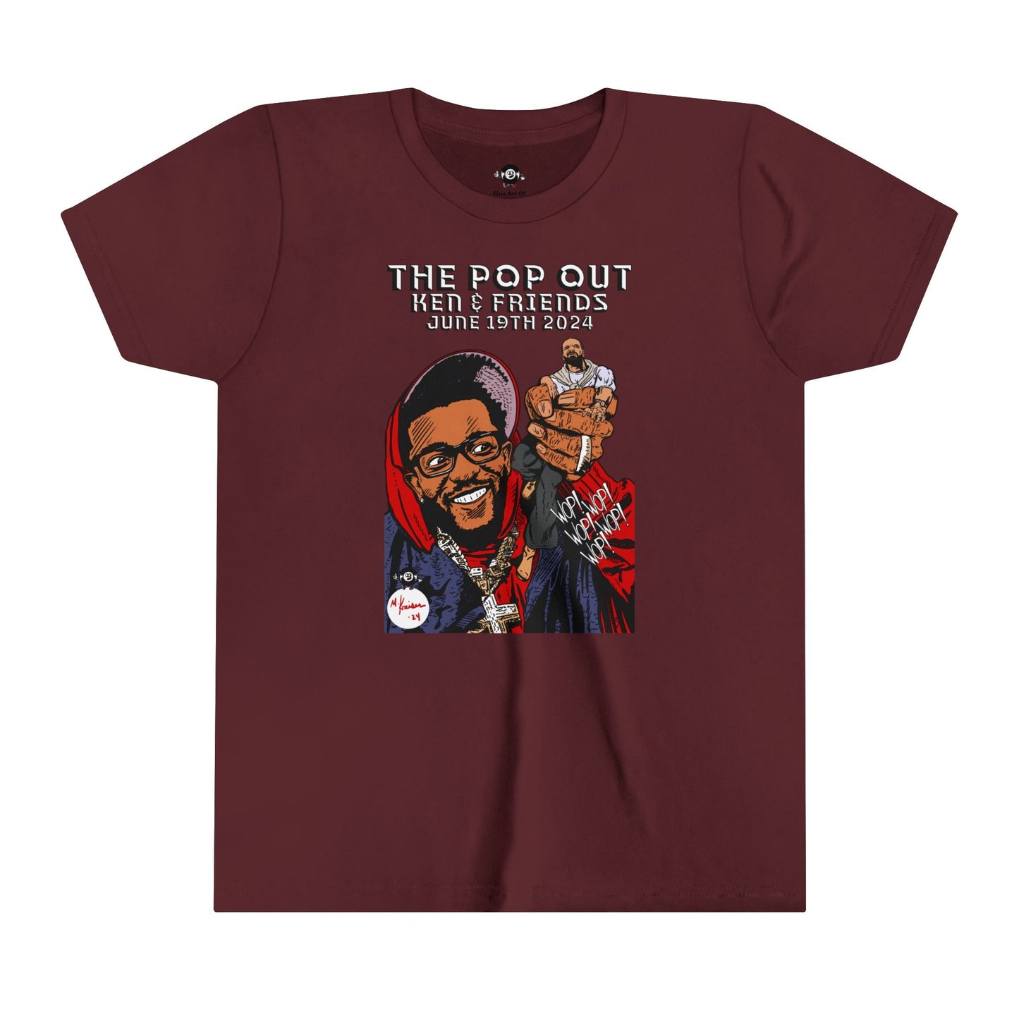 KIDS - The Pop Out - Youth Short Sleeve Tee - clothing by TeeHivey.com (Image 4)