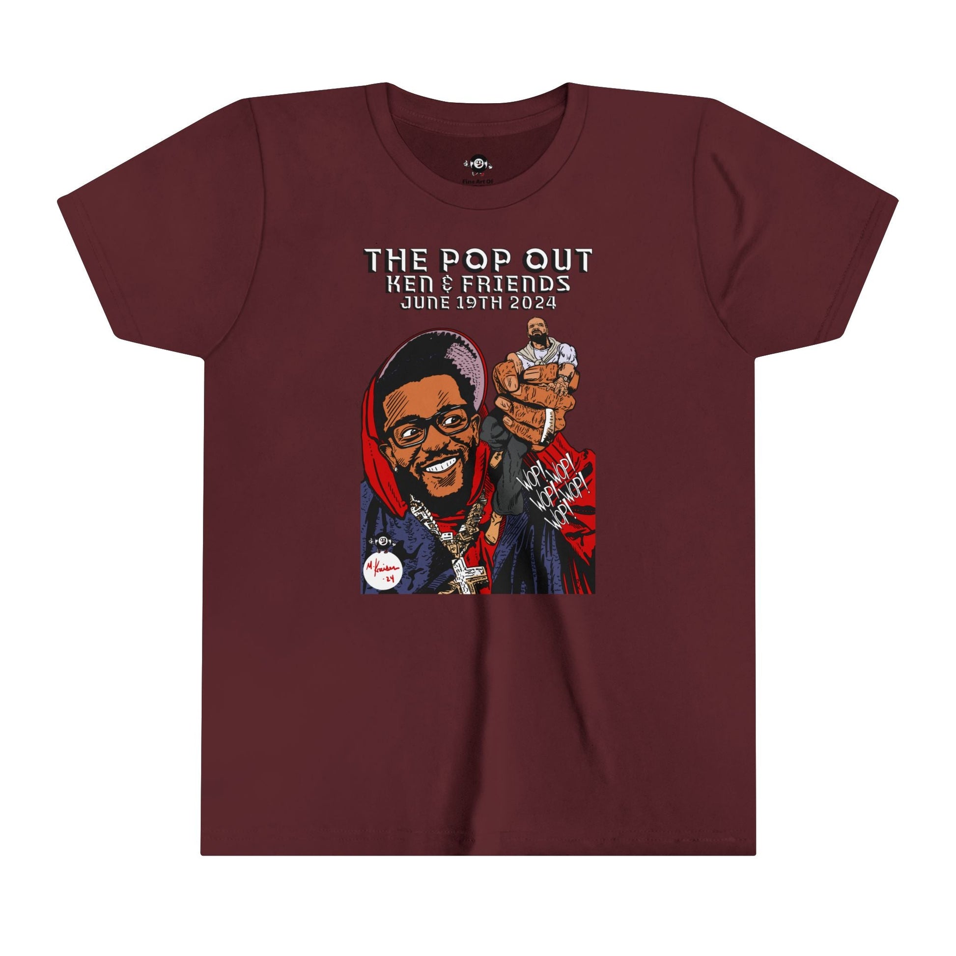 KIDS - The Pop Out - Youth Short Sleeve Tee - clothing by TeeHivey.com (Image 4)