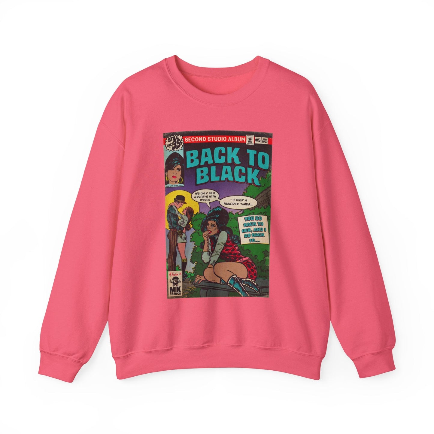 Back to Black - Unisex Heavy Blendâ„¢ Crewneck Sweatshirt