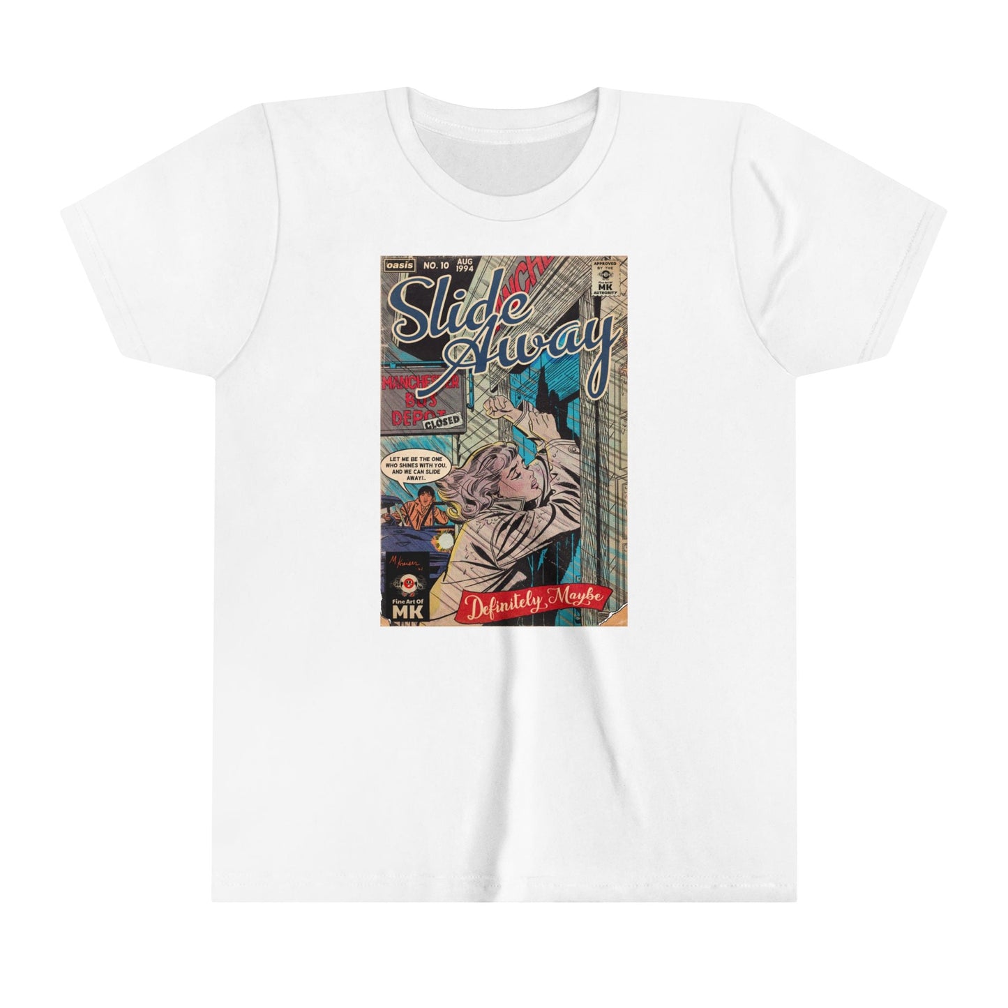 KIDS - Slide Away -  Youth Short Sleeve Tee - clothing by TeeHivey.com (Image 2)