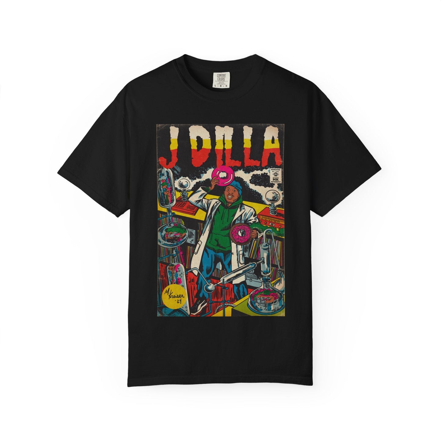 Dilla - Comic Book Art - Unisex Comfort Colors T-shirt