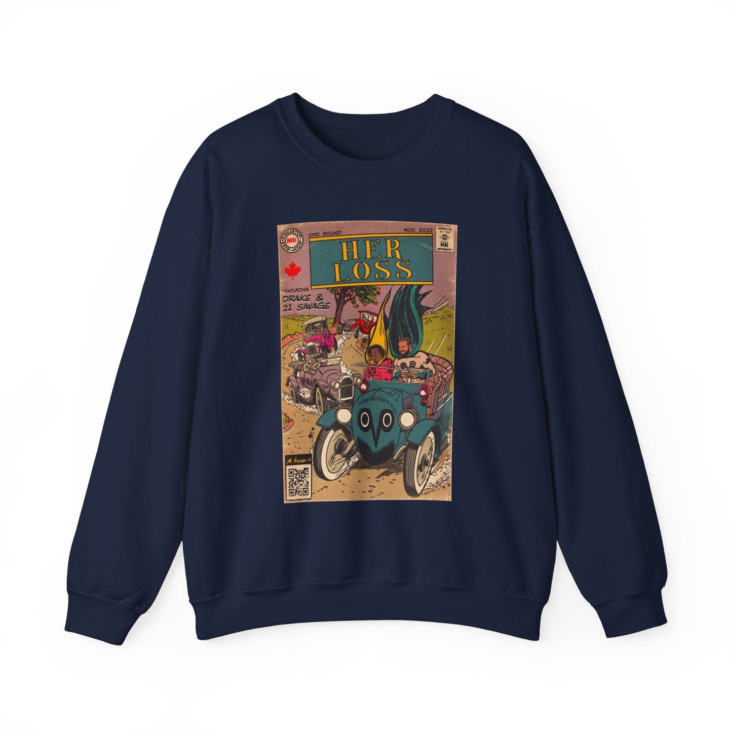 Her Loss - Unisex Heavy Blendâ„¢ Crewneck Sweatshirt
