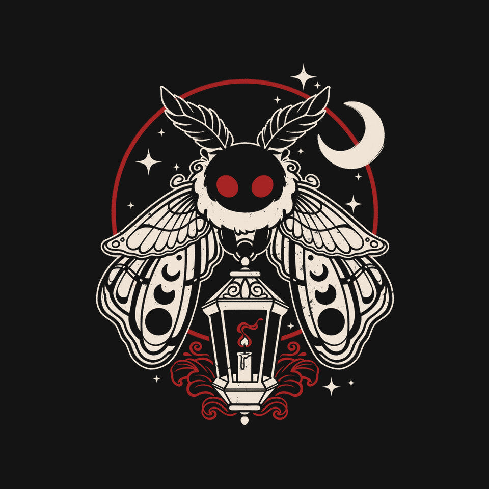 Cute Mothman With Lantern