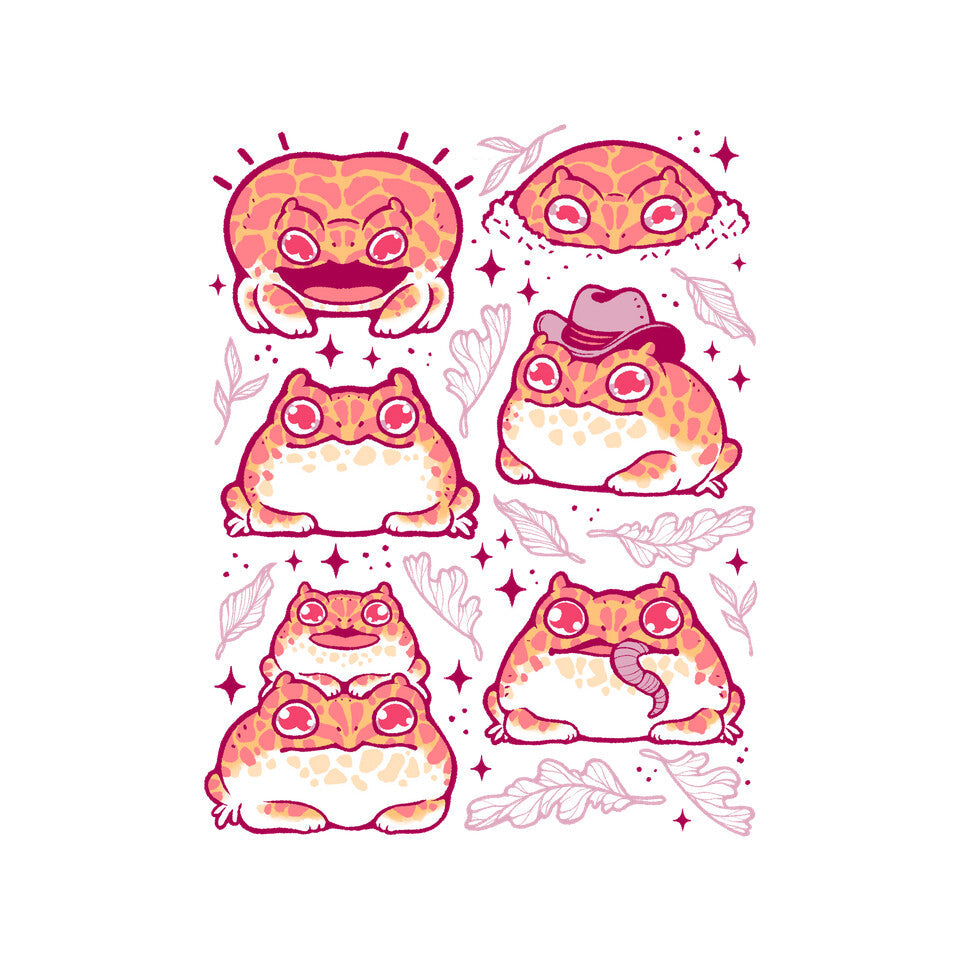Cute Pacman Frog