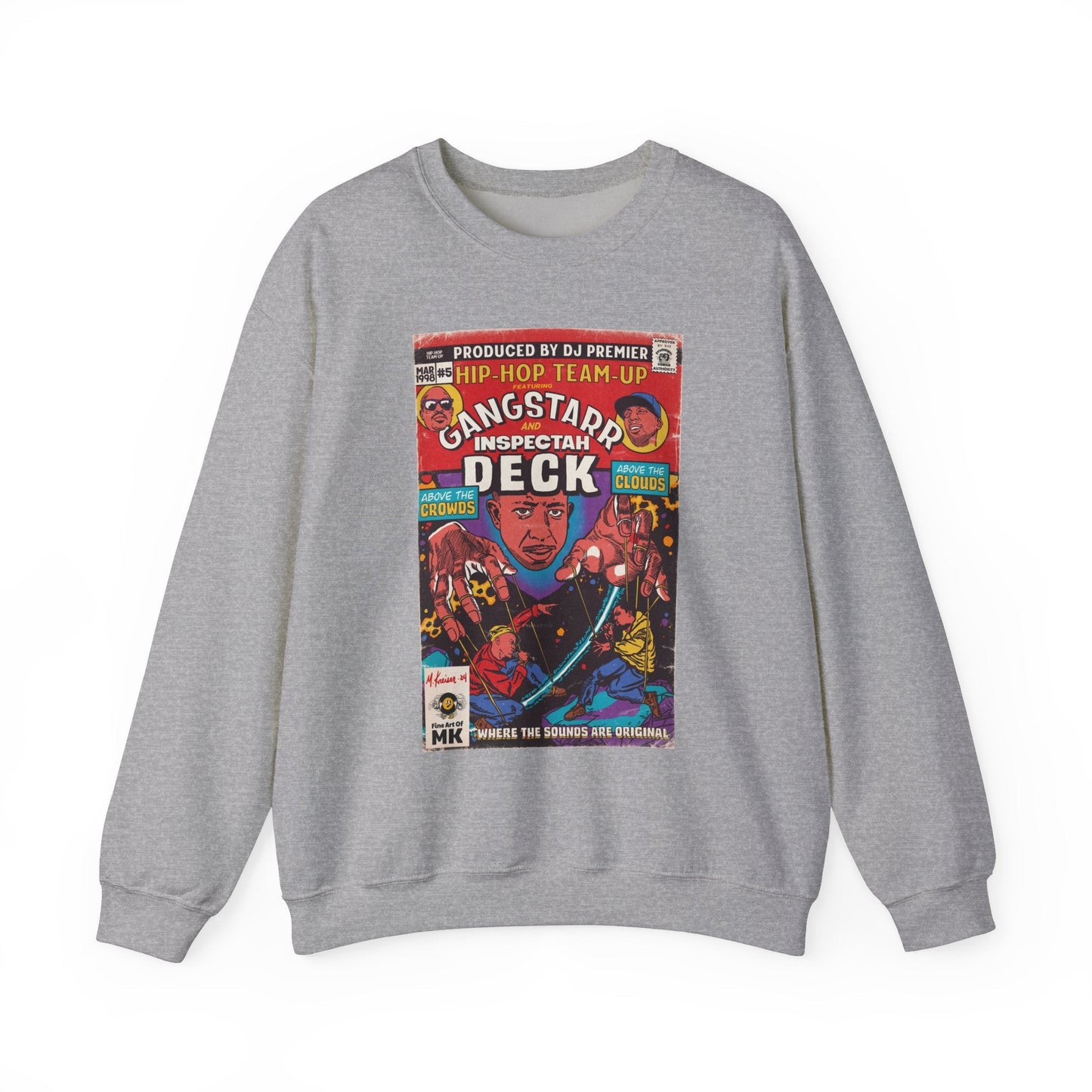 Above The Clouds - Unisex Heavy Blendâ„¢ Crewneck Sweatshirt