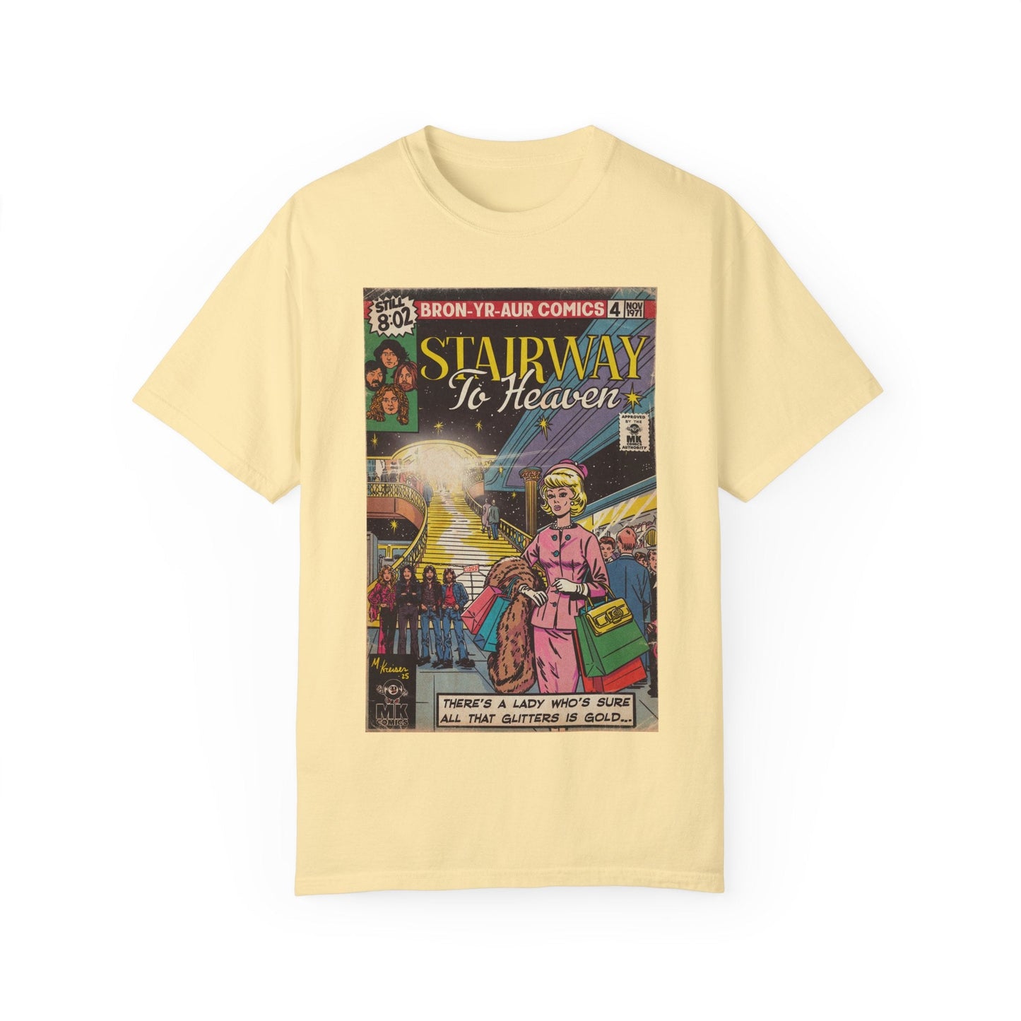 Zepp - Stairway - Unisex Comfort Colors T-shirt