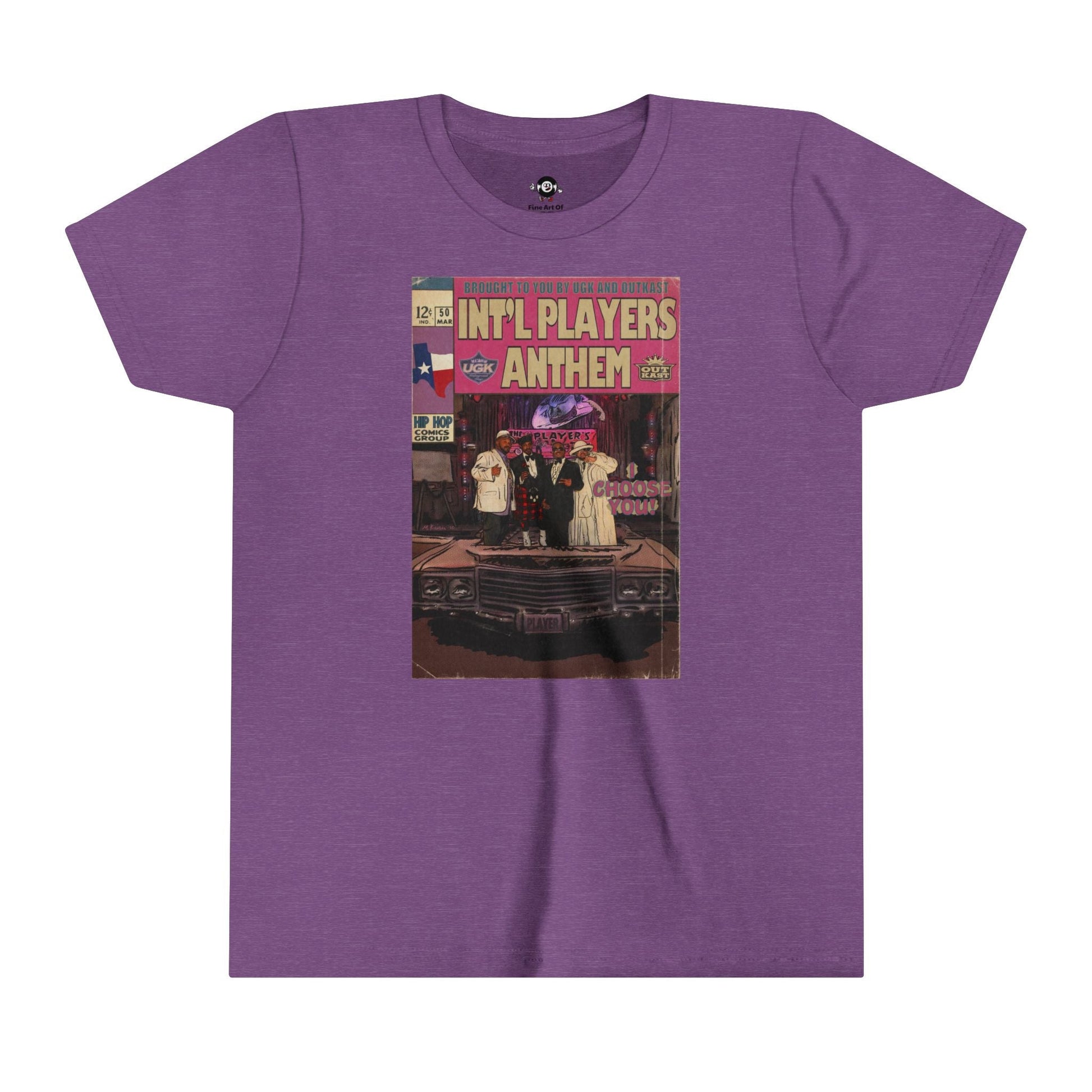 KIDS - Intâ€™l Players Anthem - Youth Short Sleeve Tee - clothing by TeeHivey.com (Image 1)