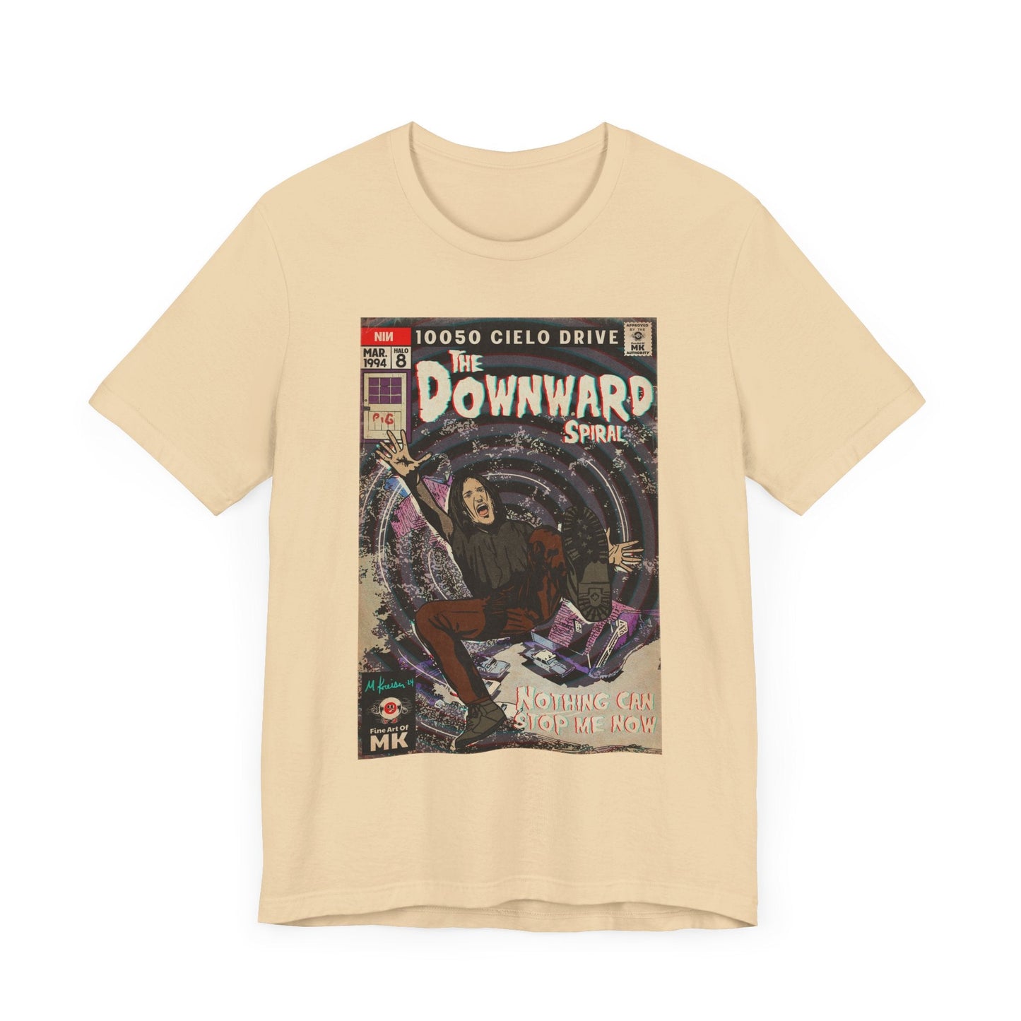 The Downward Spiral - Unisex Jersey Short Sleeve Tee