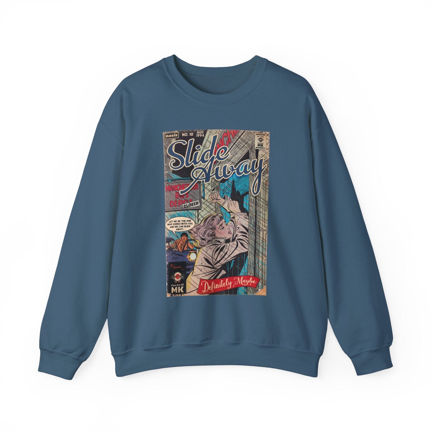 Slide Away - Unisex Heavy Blendâ„¢ Crewneck Sweatshirt