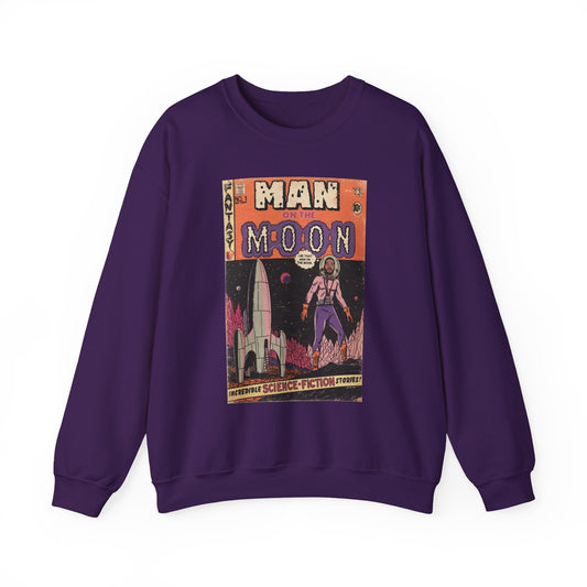 Man on the Moon - Unisex Heavy Blendâ„¢ Crewneck Sweatshirt