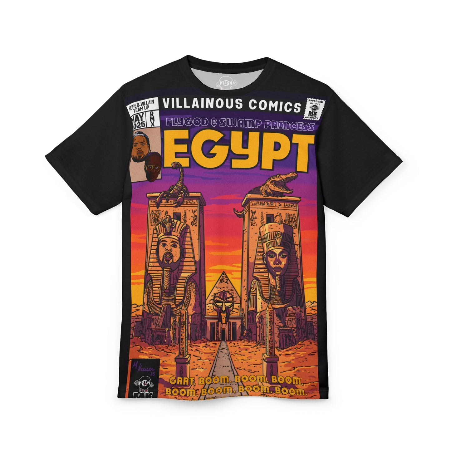 Egypt Remix - Unisex Cut & Sew Tee (AOP)