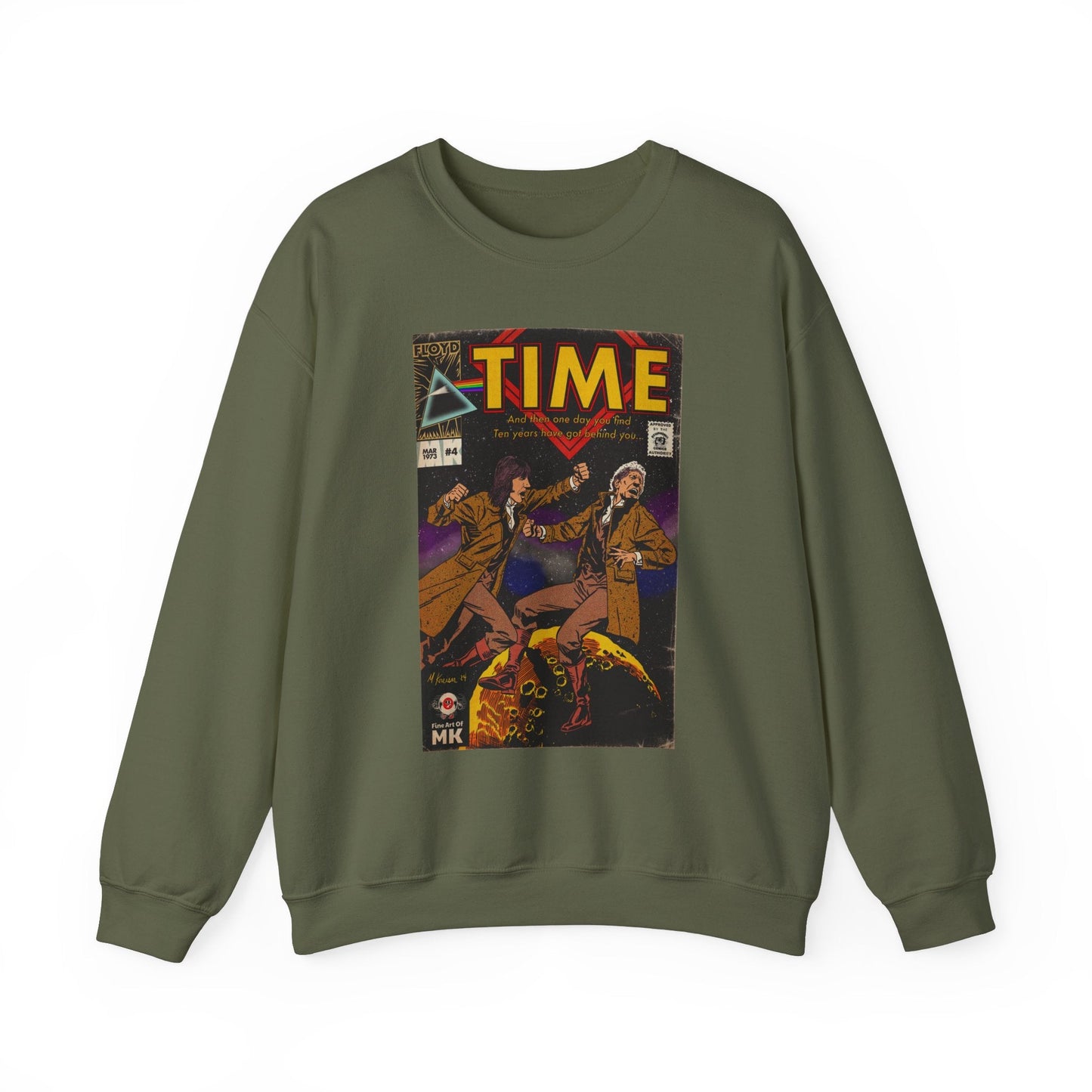 Time - Unisex Heavy Blendâ„¢ Crewneck Sweatshirt