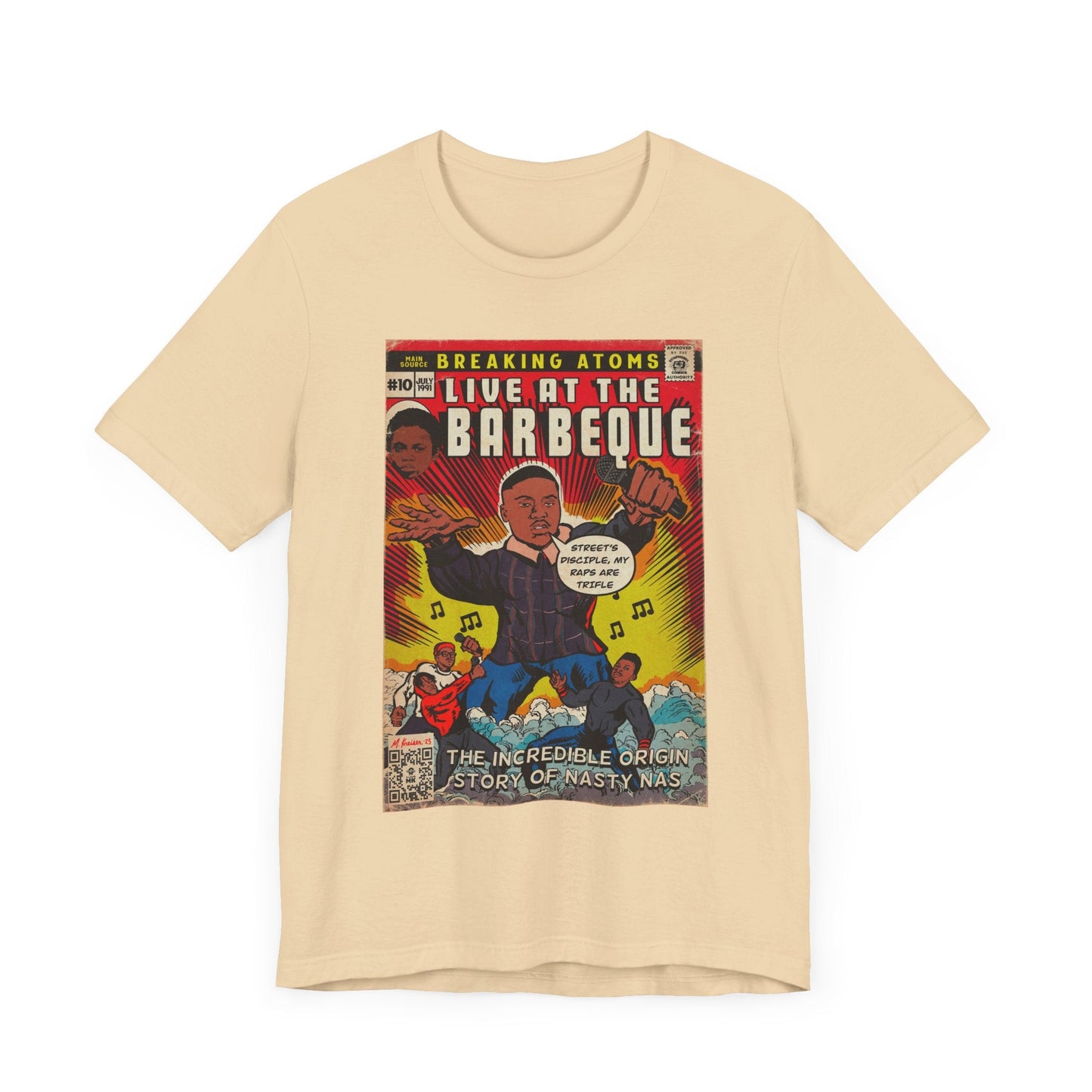 Live at the Barbeque - Unisex Jersey Short Sleeve Tee