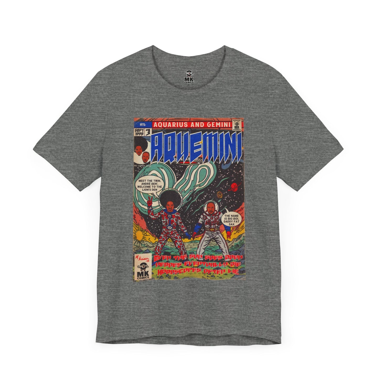 Aquemini - Comic Book Art - Unisex Jersey Short Sleeve Tee