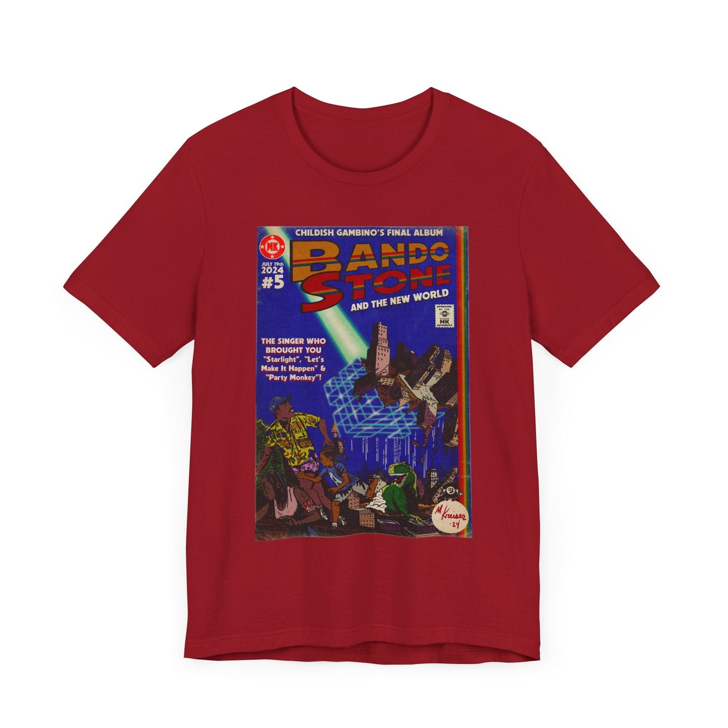 Bando Stone  - Unisex Jersey Short Sleeve Tee