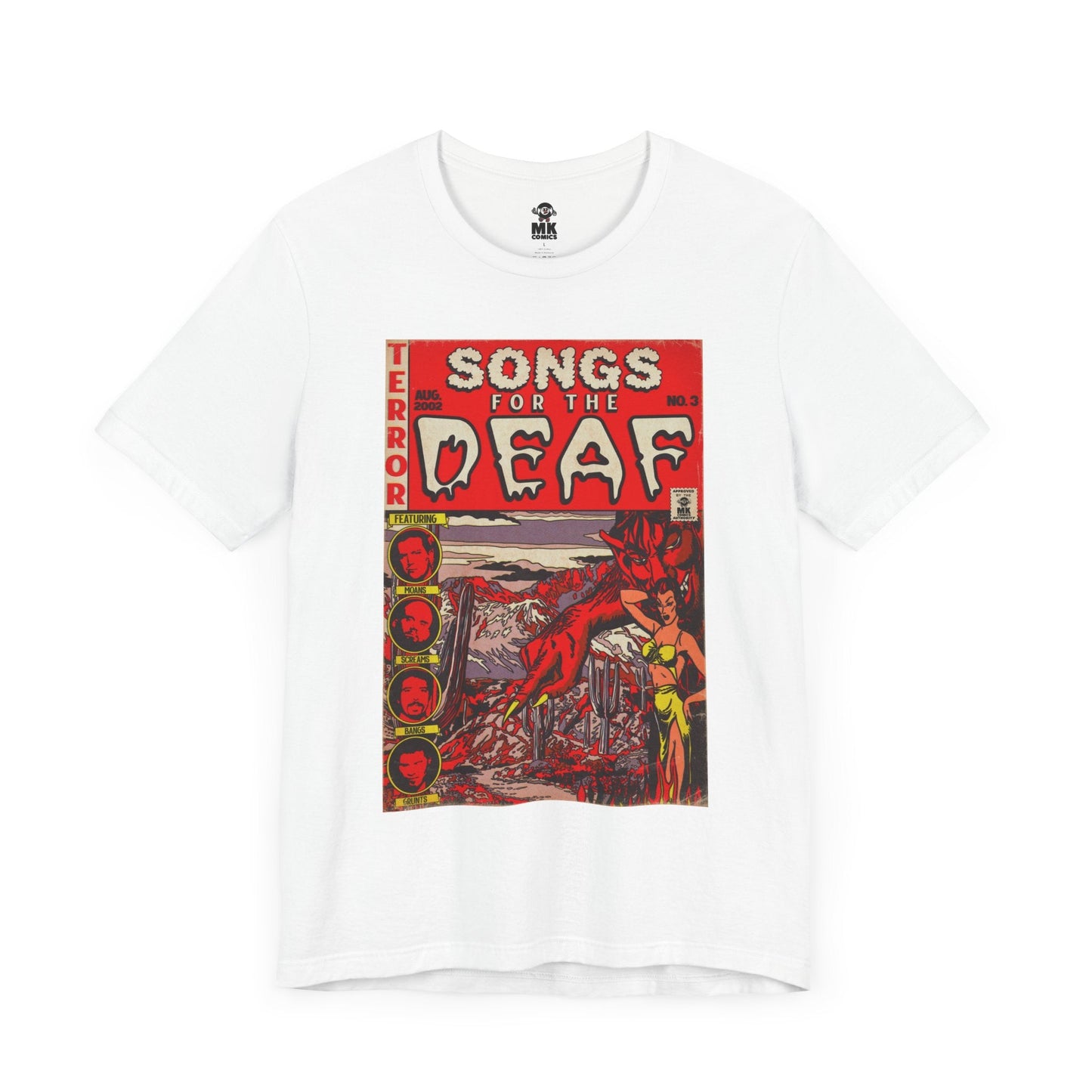 Songs for the Deaf - Unisex Jersey Short Sleeve Tee
