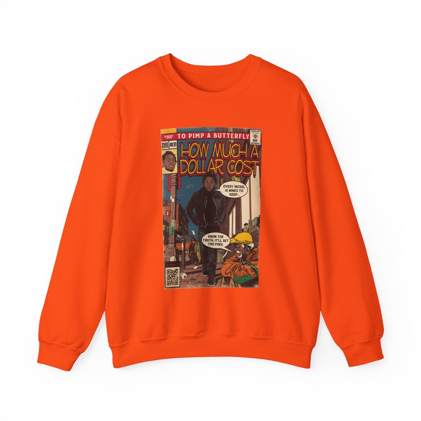 How Much A Dollar Cost- Unisex Heavy Blendâ„¢ Crewneck Sweatshirt